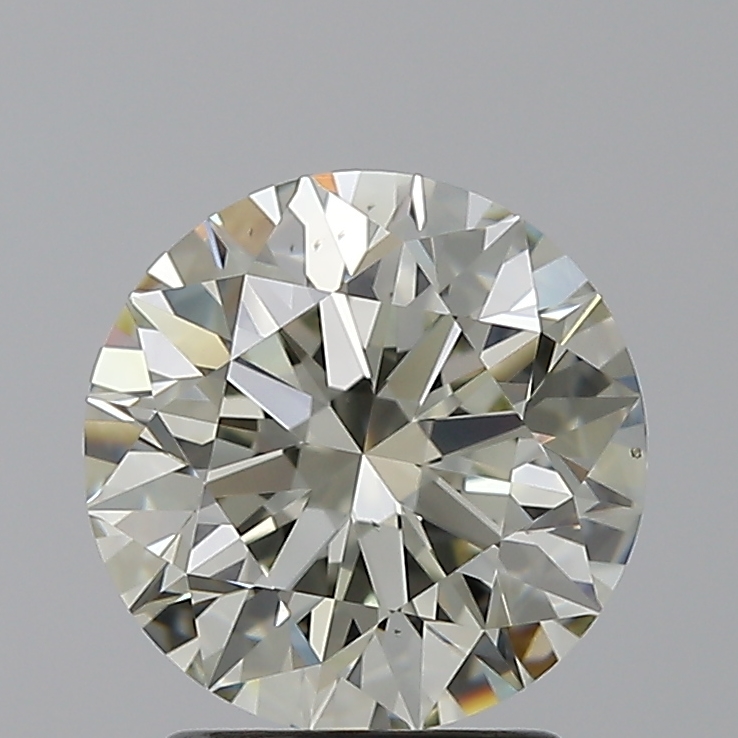 2.01 Carat Natural Round L VS2 Ex GIA certified 19460135