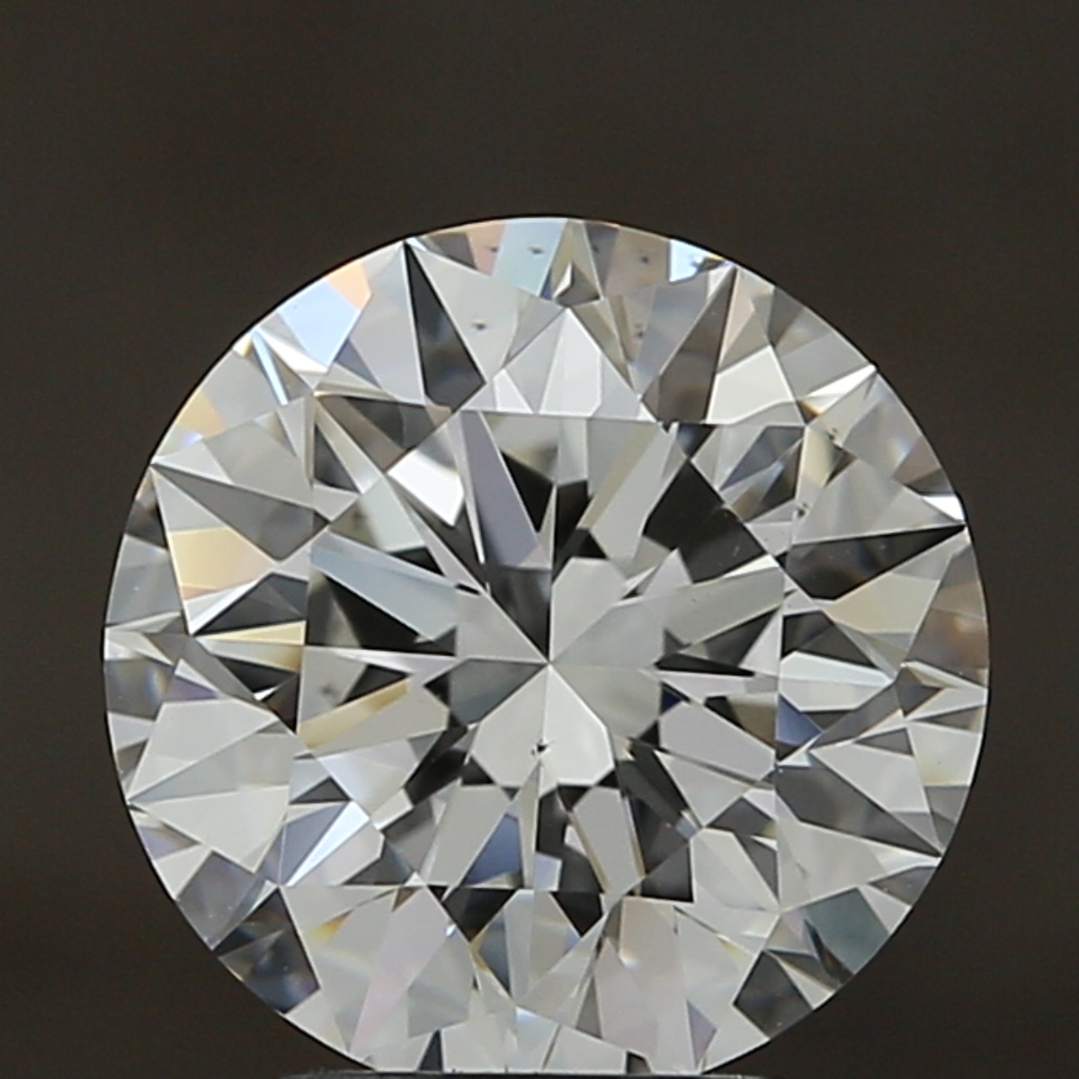 3.70 Carat ROUND F VS2 GIA Diamond