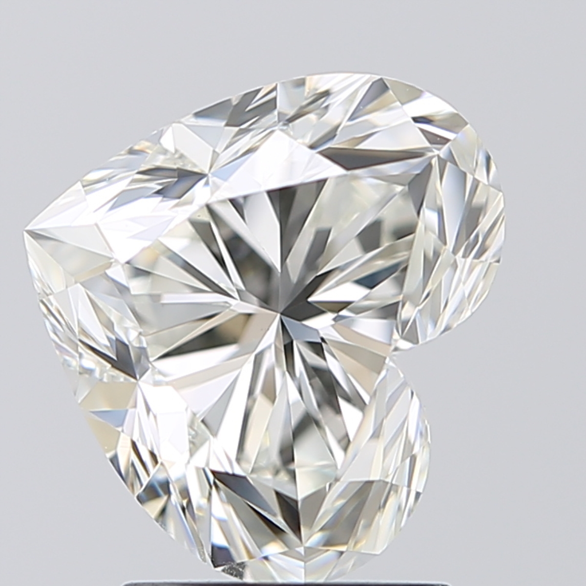 2.72 Carat HEART J VS1 GIA Diamond