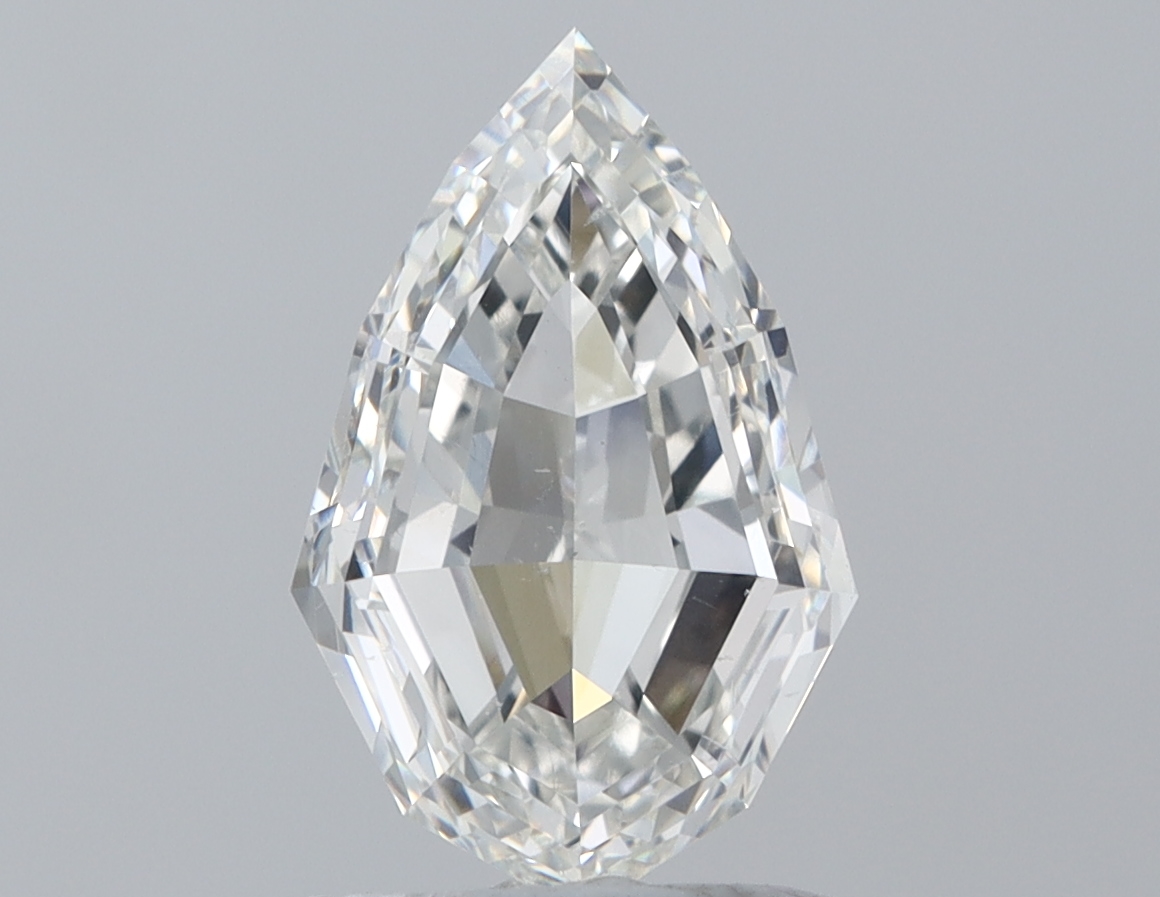 3.52 Carat Pear J SI1 GIA Diamond
