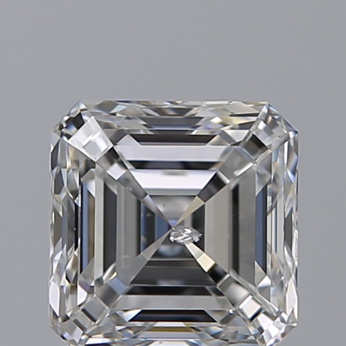 1.01 Carat ASSCHER F I1 GIA Diamond