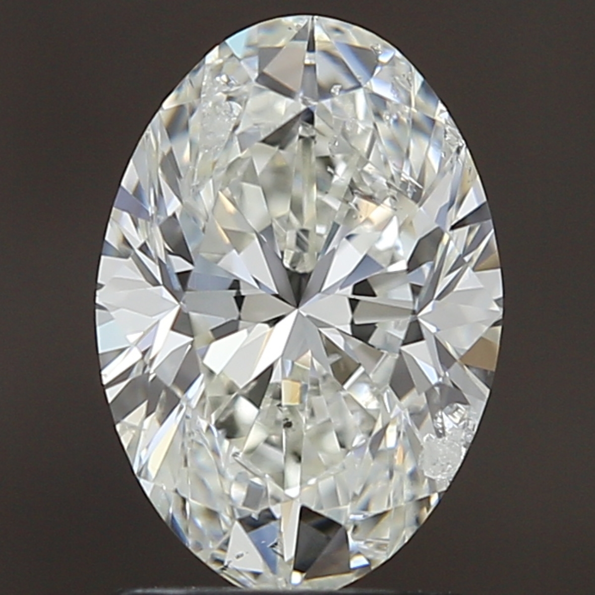 2.01 Carat OVAL J I1 GIA Diamond
