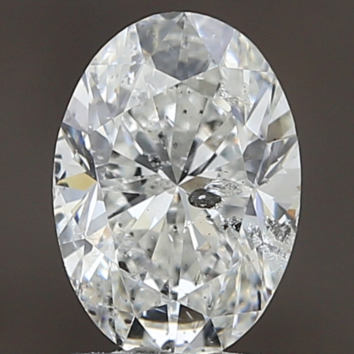 2.00 Carat OVAL G I1 GIA Diamond