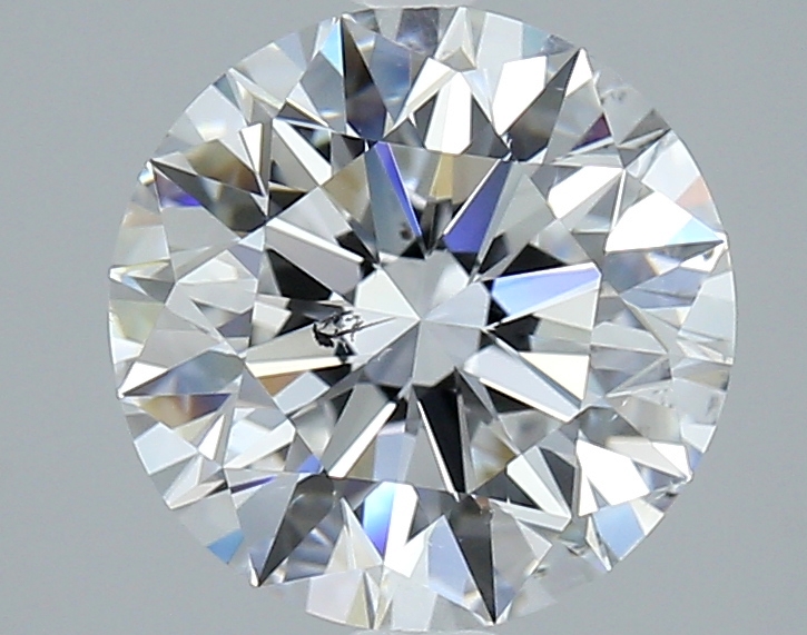 3.21 Carat Round D SI2 GIA Diamond