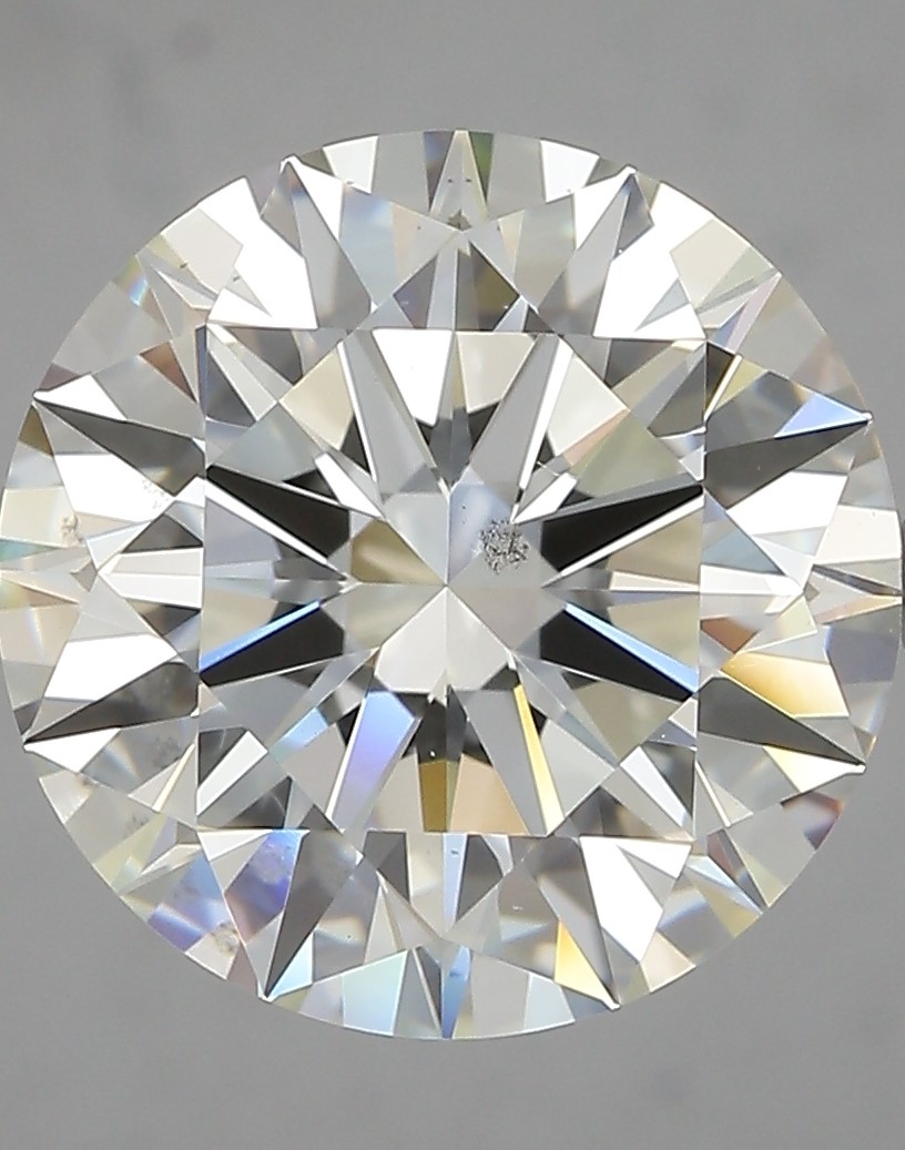 6.03 Carat ROUND I VS2 HRD Diamond