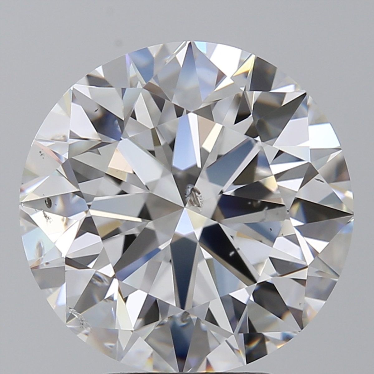 4.61 Carat Round D SI2 GIA Diamond
