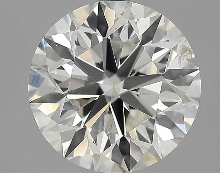 3.26 Carat Round J SI2 GIA Diamond