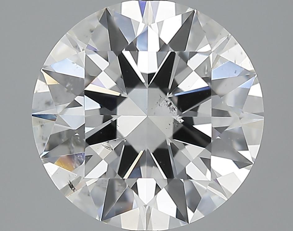4.02 Carat Natural Round F SI2 Ex GIA certified 21496001