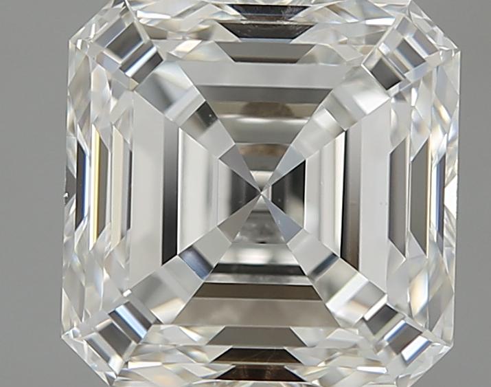 3.06 Carat Asscher H VVS2 GIA Diamond