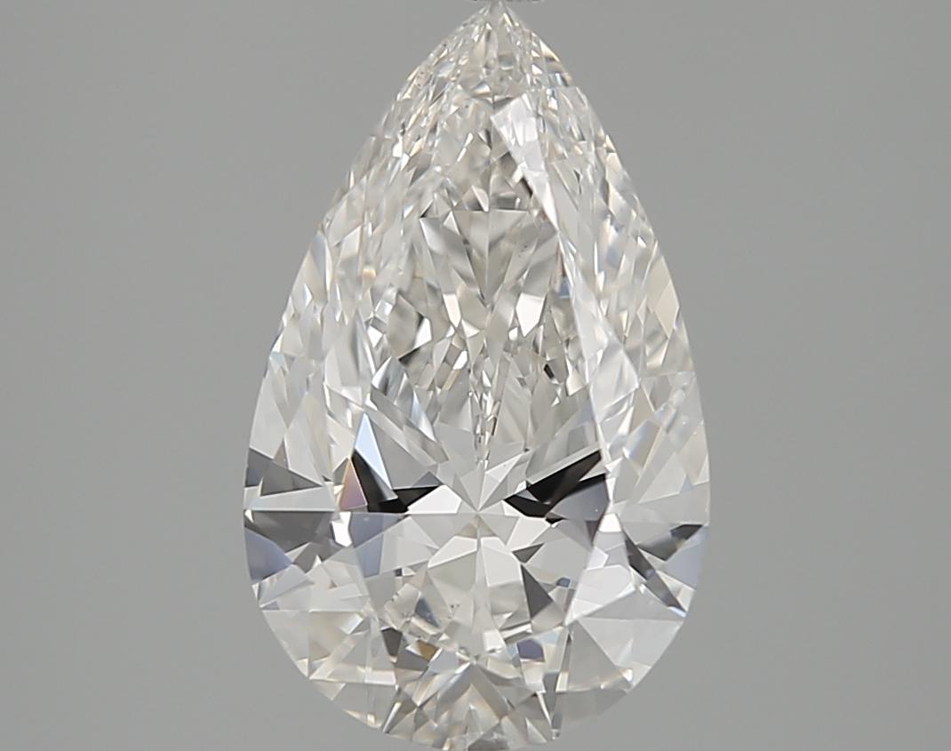 3.03 Carat Pear H VS2 GIA Diamond