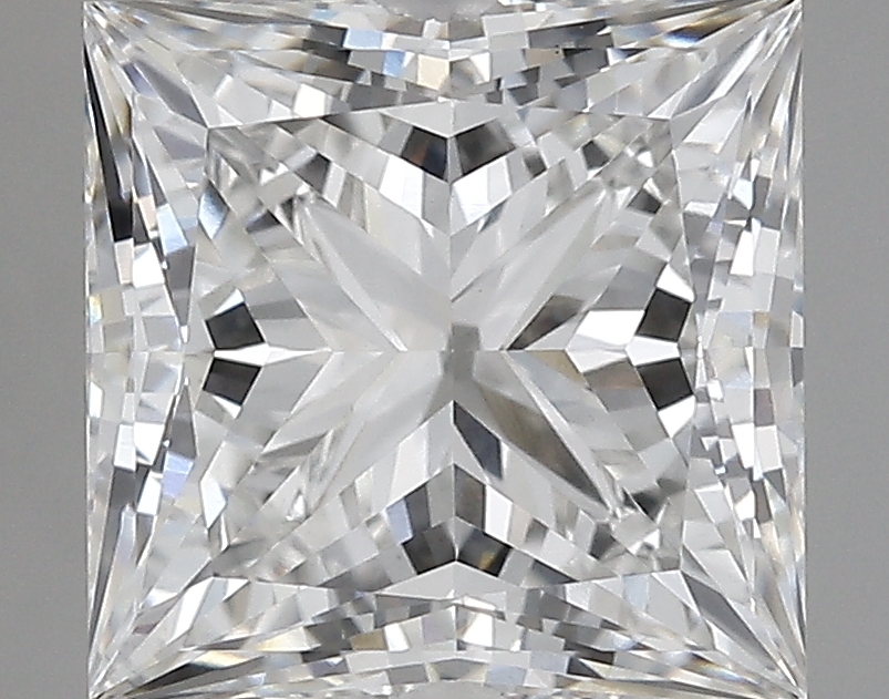 3.77 Carat Princess H VVS2 GIA Lab Diamond