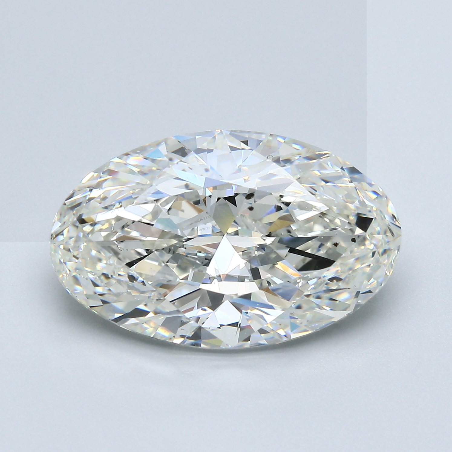 8.01 Carat Natural Oval H SI1 G GIA certified 19760416