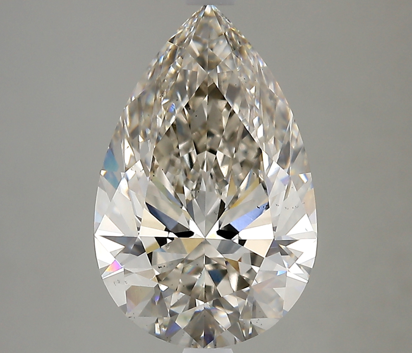 4.07 Carat Pear H VS2 IGI Lab Diamond