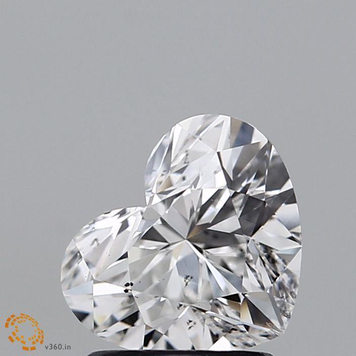 1.52 Carat HEART F SI1 IGI Lab Diamond