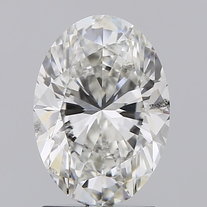 2.06 Carat Oval H SI2 IGI Lab Diamond