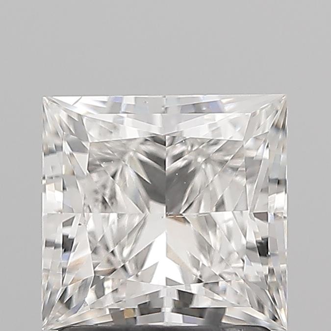 1.50 Carat Princess F SI1 IGI Lab Diamond