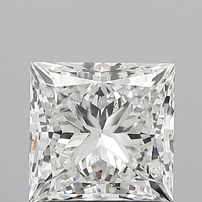 1.50 Carat Princess F SI1 IGI Lab Diamond
