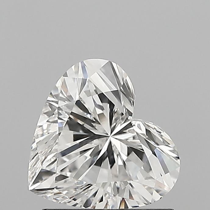 1.11 Carat Heart F VVS2 IGI Lab Diamond