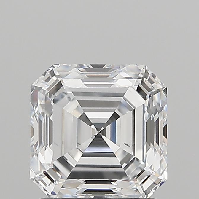 1.50 Carat Asscher G SI1 IGI Lab Diamond
