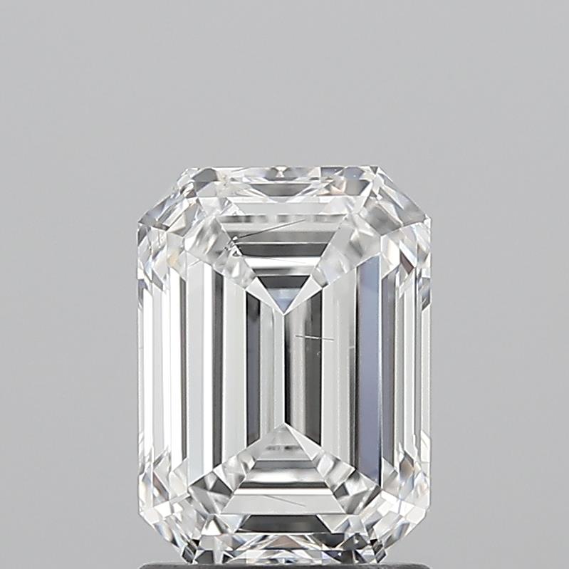 1.60 Carat Emerald D SI1 IGI Lab Diamond