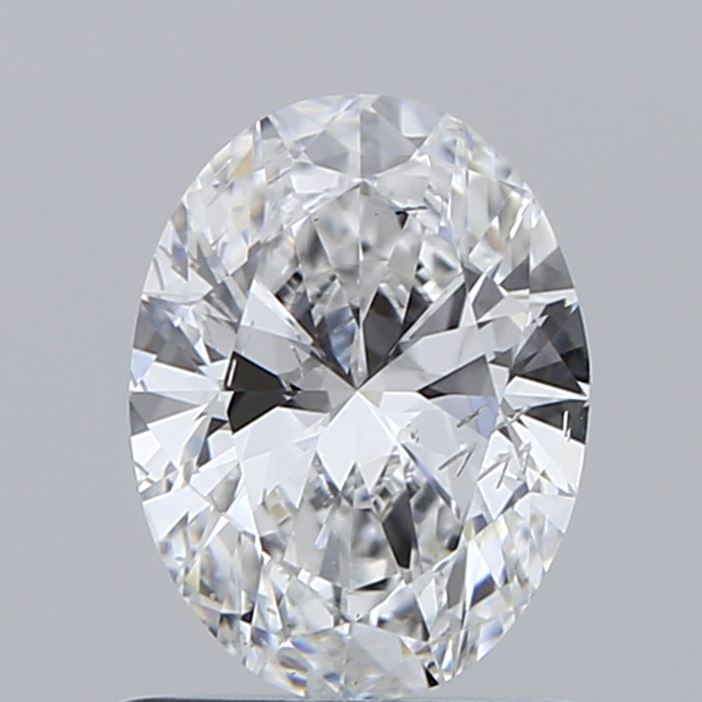 0.90 Carat Oval D SI2 IGI Lab Diamond