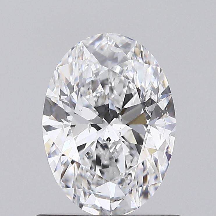 0.90 Carat Oval D SI2 IGI Lab Diamond