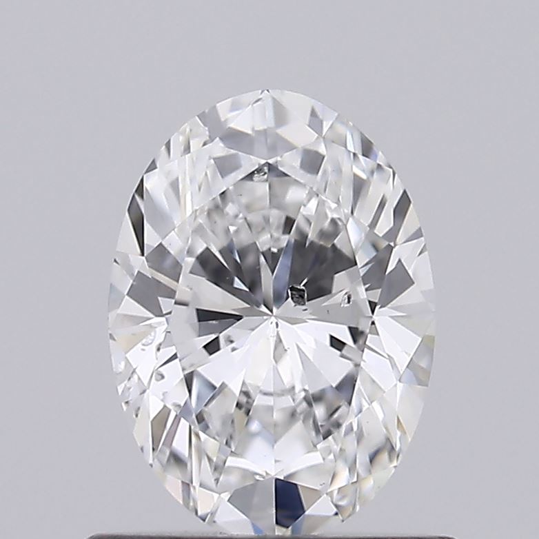 0.71 Carat Oval D SI2 IGI Lab Diamond
