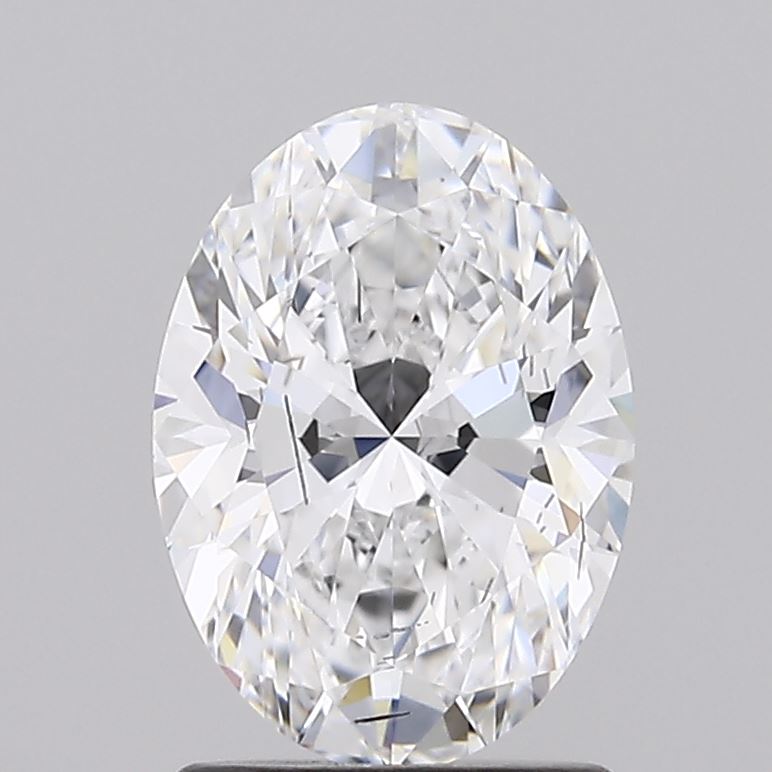 1.51 Carat Oval D SI2 IGI Lab Diamond