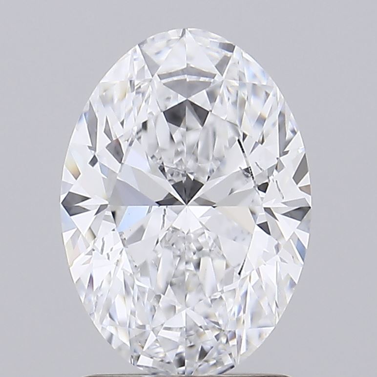 1.61 Carat Oval E SI1 IGI Lab Diamond