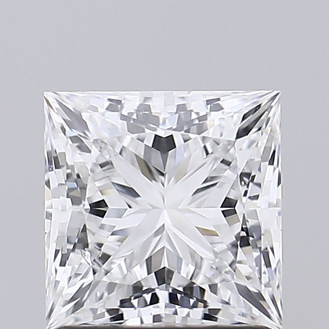 1.51 Carat Princess D SI1 IGI Lab Diamond