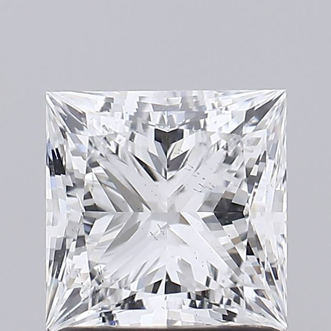 1.51 Carat Princess D SI1 IGI Lab Diamond