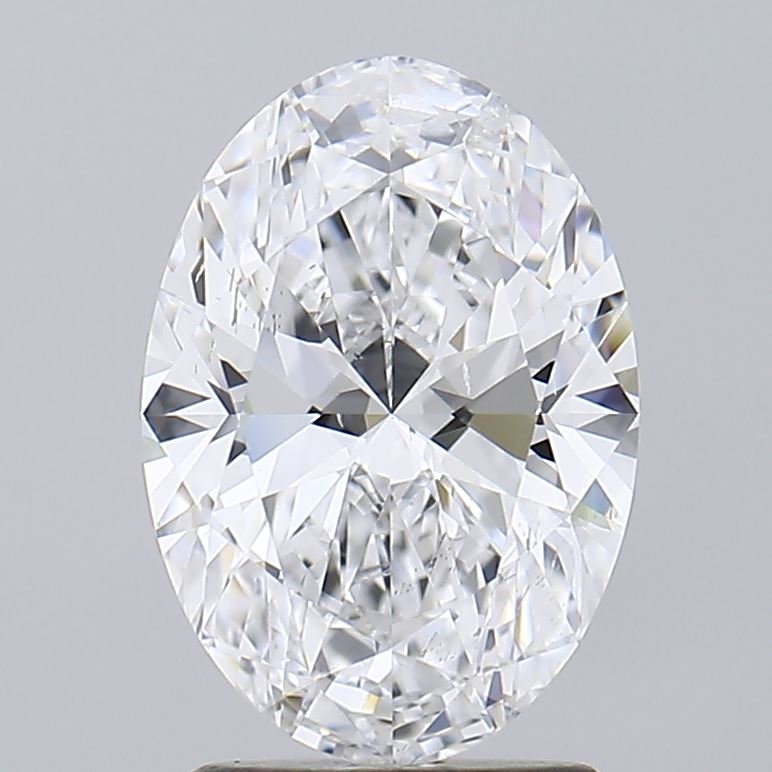 2.00 Carat Oval D SI1 IGI Lab Diamond