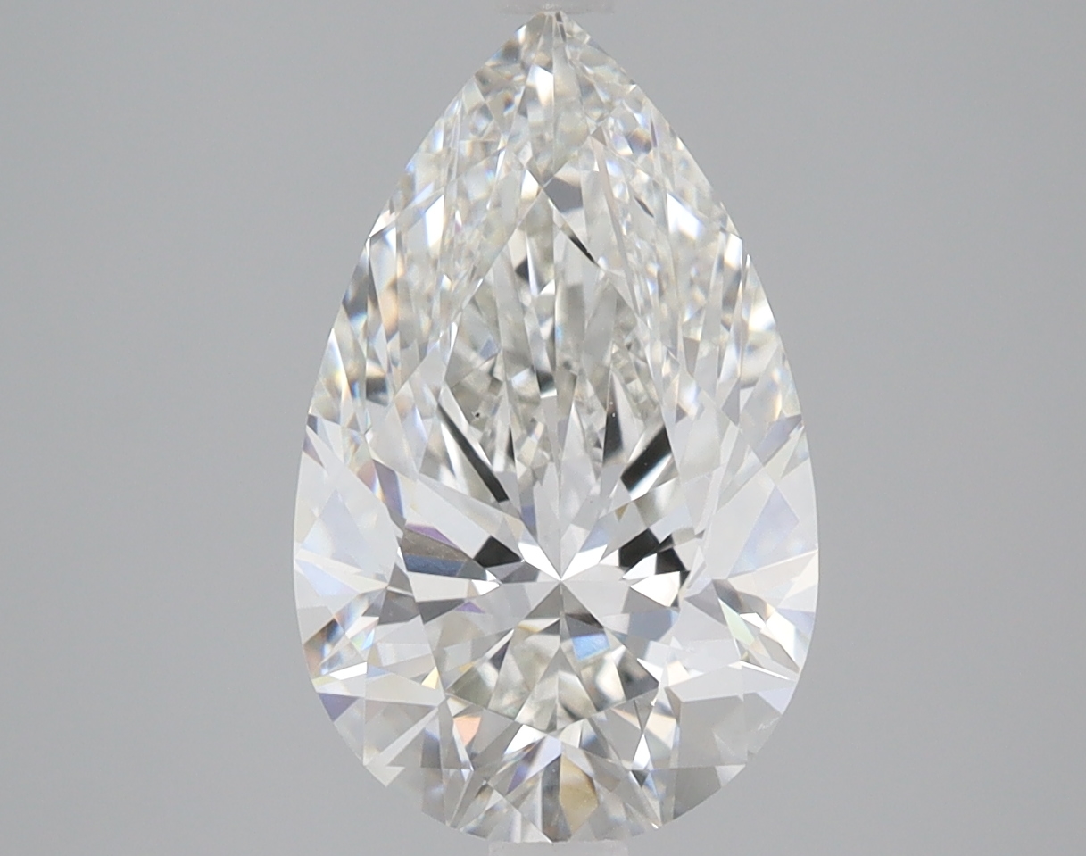 Diamond Flash 3.14 Carat Lab Pear H VS1 VG IGI certified L20444764