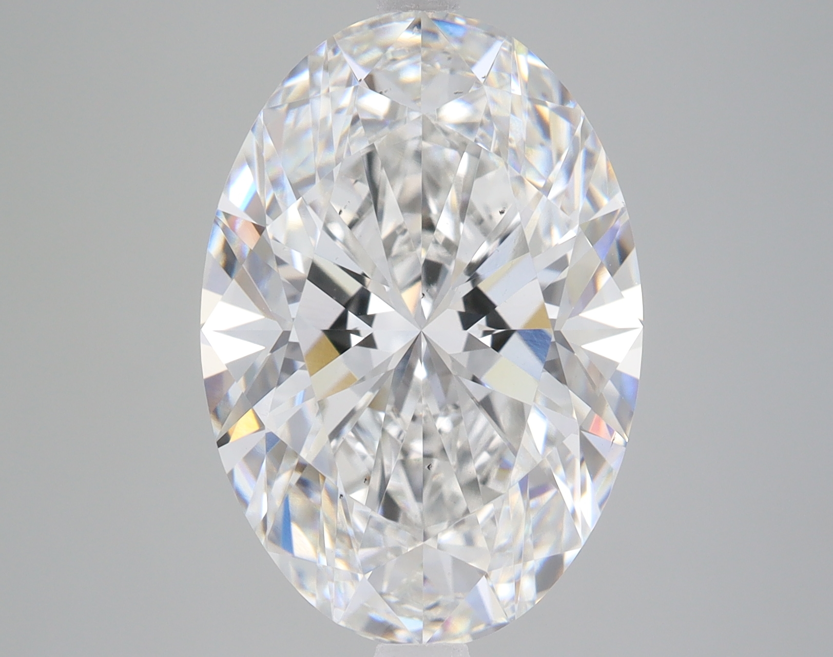 5.74 Carat Oval F VS2 GIA Lab Diamond