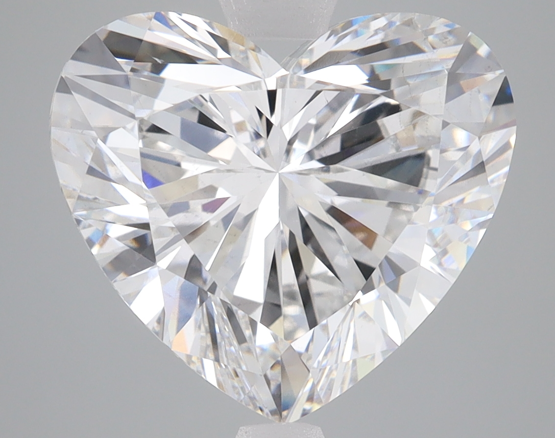 6.51 Carat Natural Heart E VS2 Ex IGI certified 21662585