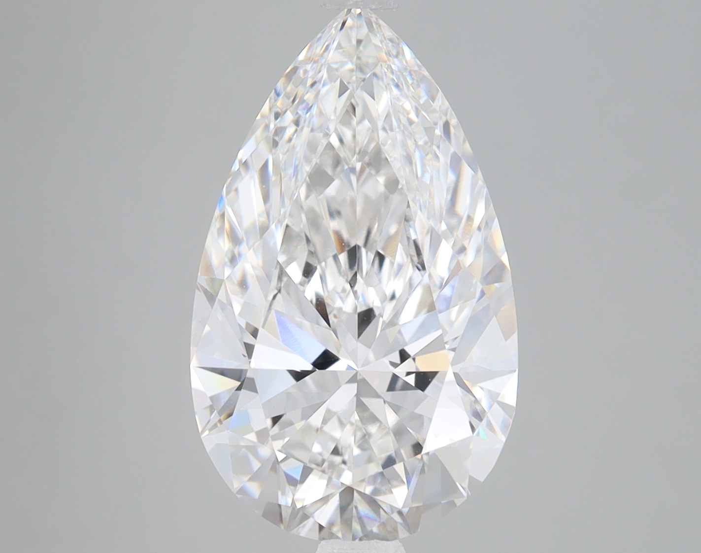 4.69 Carat Pear F VS1 GIA Lab Diamond