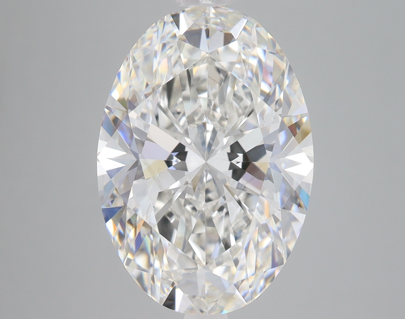 5.91 Carat Oval F VS2 IGI Lab Diamond