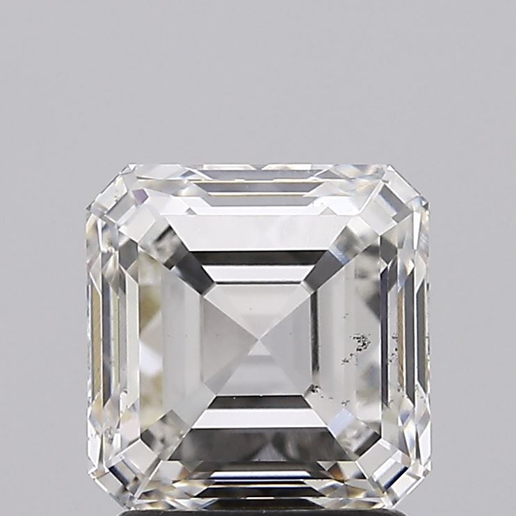 2.01 Carat Asscher H SI1 IGI Lab Diamond