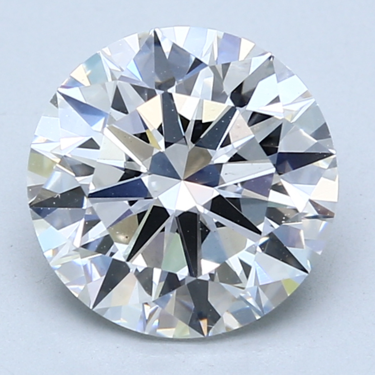 3.00 Carat Lab Round F SI1 Ex GIA certified L26587453