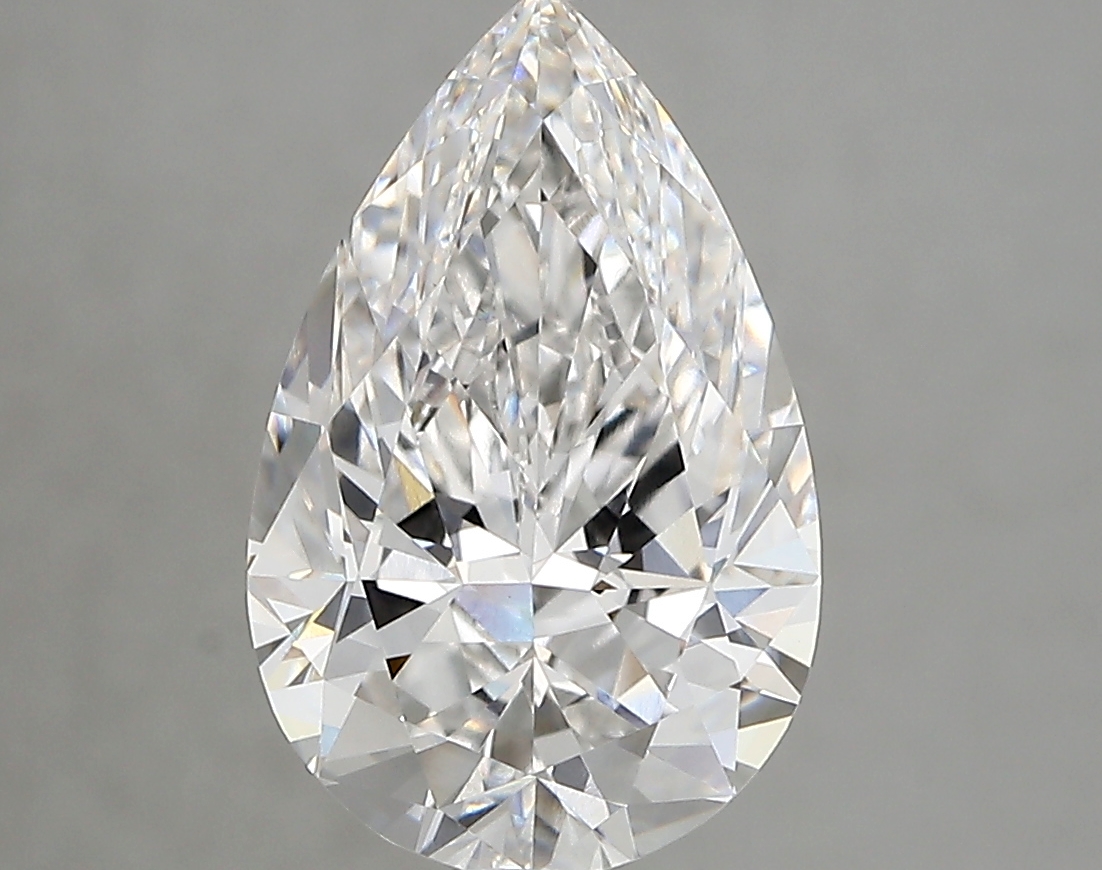 3.11 Carat Lab Pear E VVS2 Ex IGI certified L27302190
