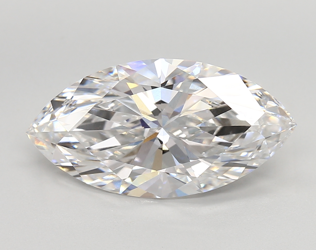 4.26 Carat Marquise D VVS2 IGI Lab Diamond