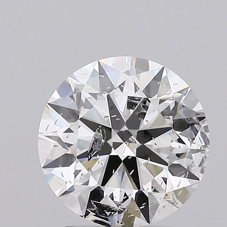 2.00 Carat Round F I1 IGI Lab Diamond