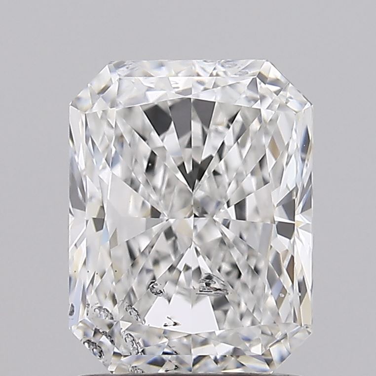 1.63 Carat Radiant E SI2 IGI Lab Diamond