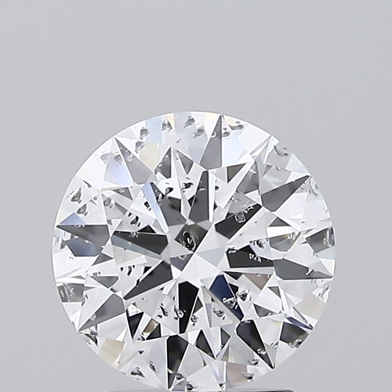 2.00 Carat Round D SI2 IGI Lab Diamond