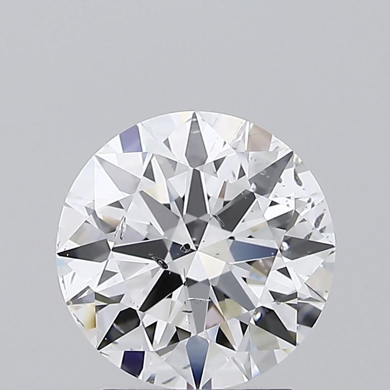 2.03 Carat Round D SI2 IGI Lab Diamond