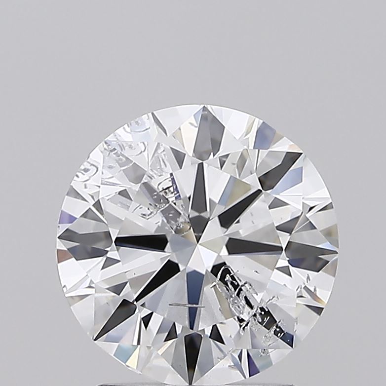1.90 Carat Round E I1 IGI Lab Diamond
