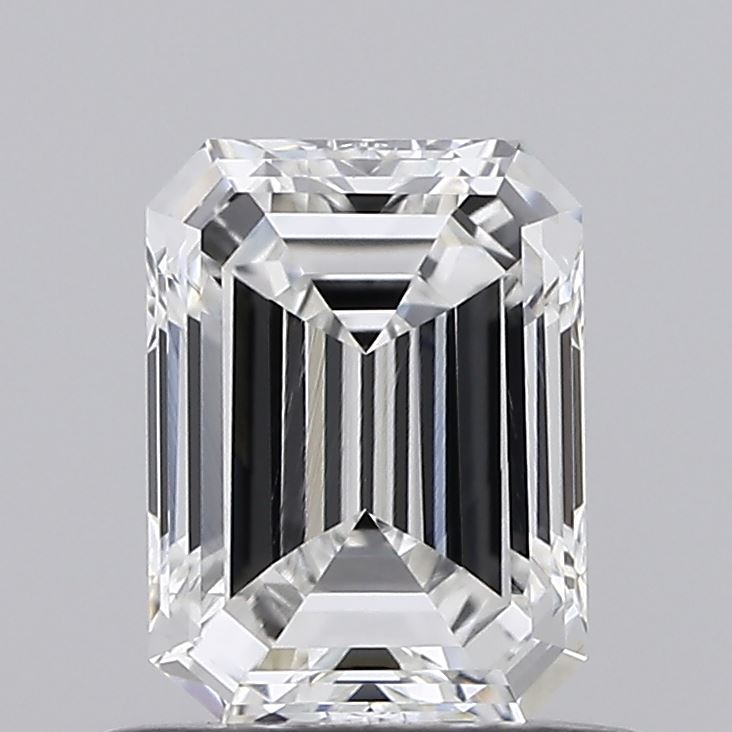 0.77 Carat Emerald F VVS1 IGI Lab Diamond