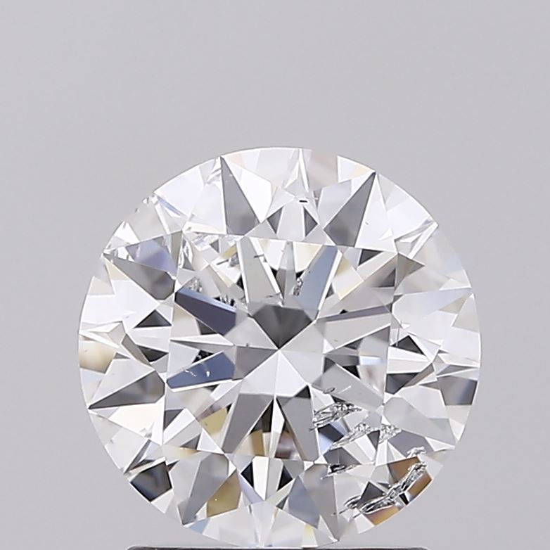 1.90 Carat Round D SI2 IGI Lab Diamond