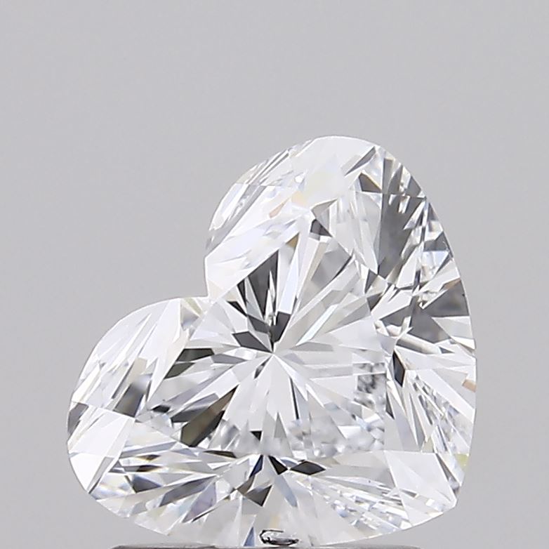 1.50 Carat Heart D SI1 IGI Lab Diamond