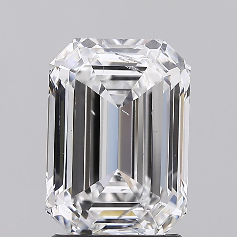 2.02 Carat Emerald E SI2 IGI Lab Diamond
